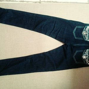 CUTIE FASHION DARK DENIM JEAN GIRLS